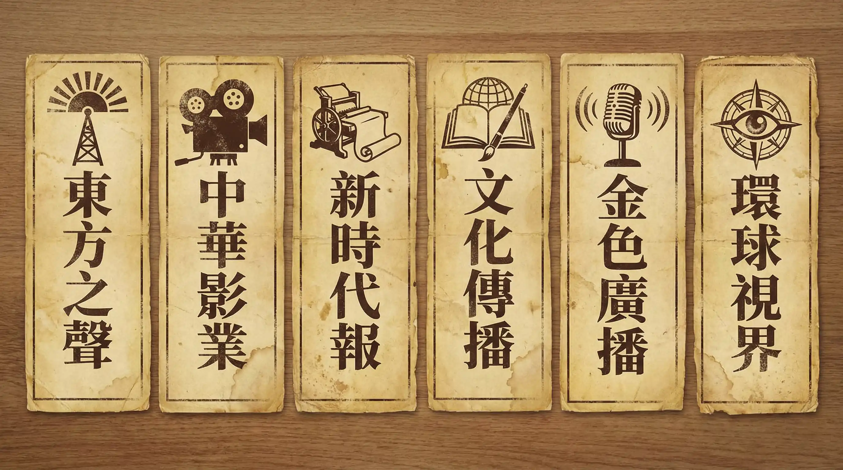 萝莉岛 合作伙伴 - 东方之声、中华影业、新时代报、文化传播、金色广播、环球视界